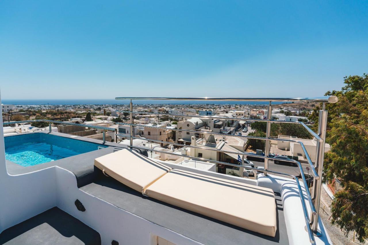 Emporio Lux House With Outdoor Jacuzzi And Sea View In Santoriniアパートメント エクステリア 写真